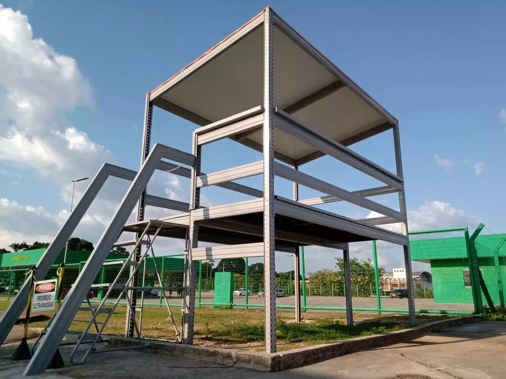 'Spotter Point' construído no Aeroporto de Manaus, um espaço dedicado à observação de aeronaves